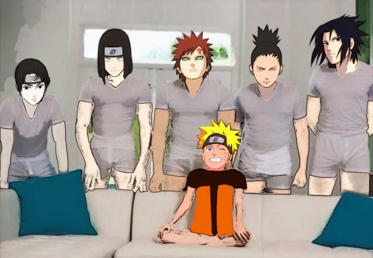 <b>Naruto</b> Хокаге и Саске.