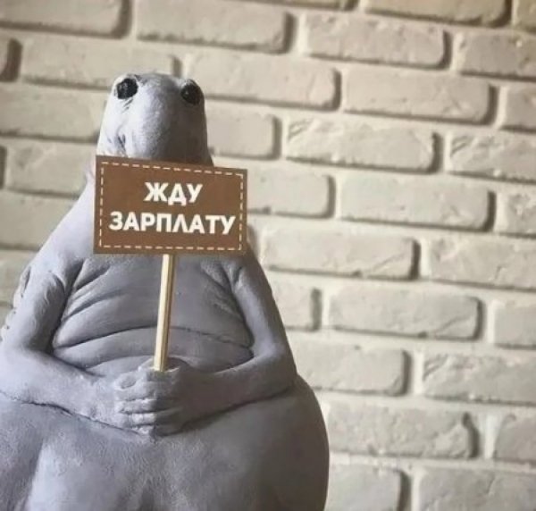 Ждуны ждут зарплату