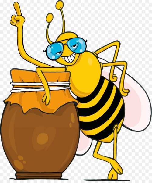 Смешная пчела в картинках
