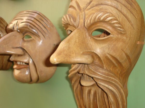 Смешные картинки маски из дерева