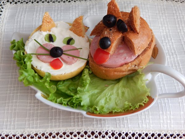 Смешные картинки бутерброды на праздничный стол рецепты