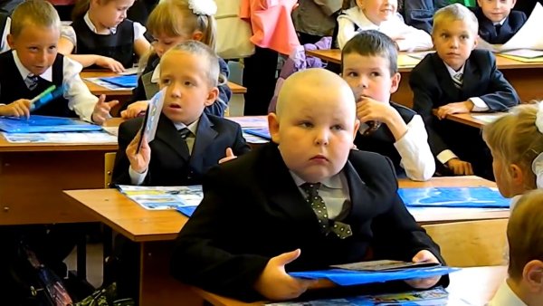 Смешные школьники
