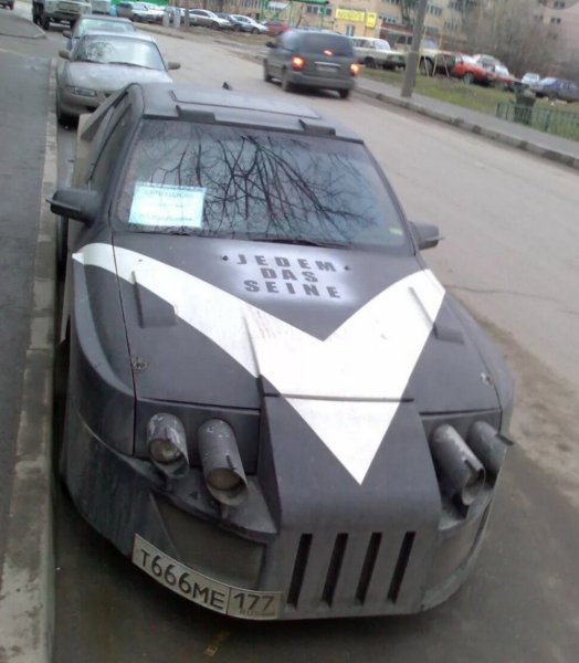Прикольные машины