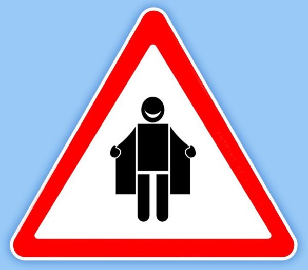 Шуточные дорожные знаки