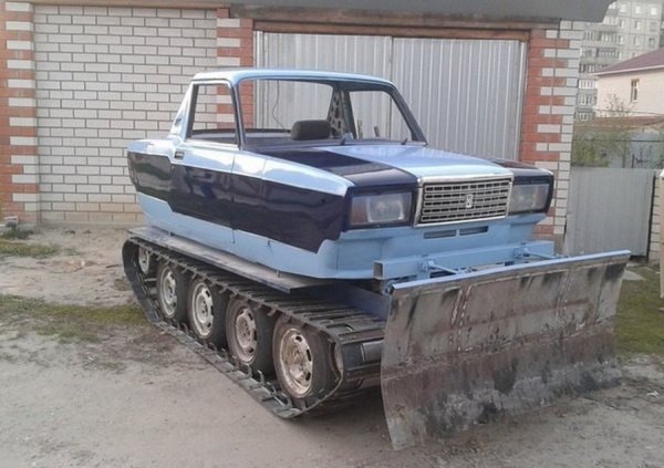 Прикольные авто самоделки