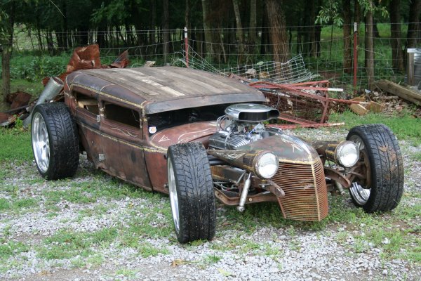 ГАЗ 24 rat Rod
