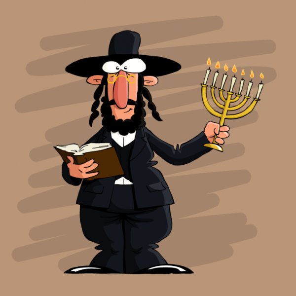 Картинки еврея смешные в шляпе