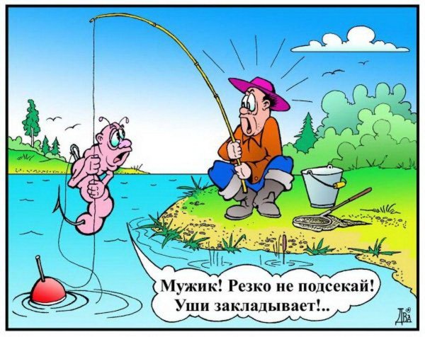 Про рыбалку в смешных картинках