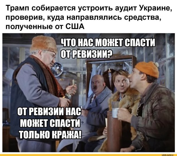 От ревизии нас спасет только кража