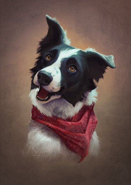 Картинки смешных собак арт