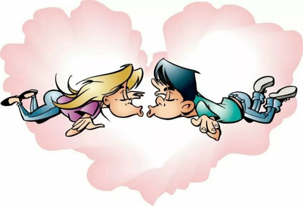 День влюбленных карикатура