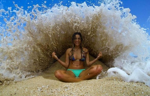 Фотосессия на море для девушек