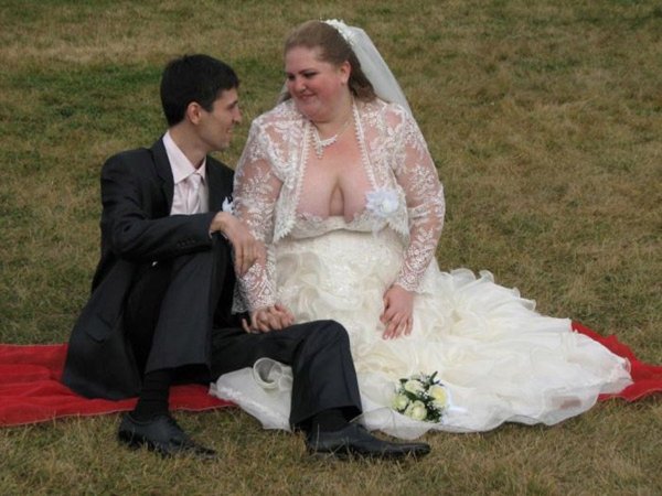 Смешные картинки невест в свадебных платьях
