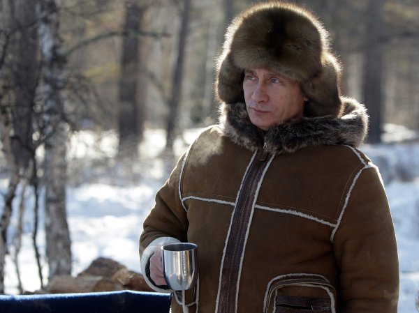 ПУТИНВ Гапке ушанке