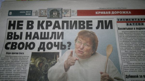 Смешные статьи из газет