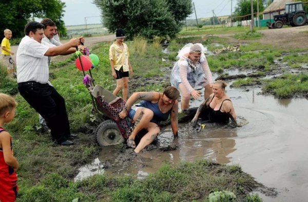 Смешные картинки была в деревне