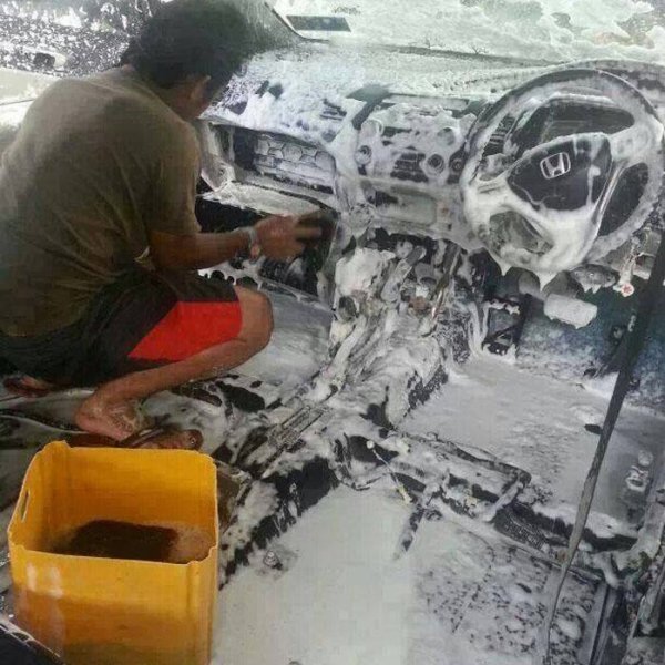 Приколы на автомойке