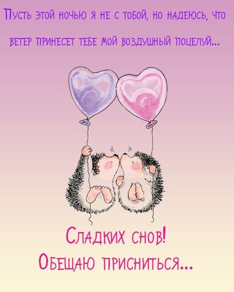 Пожелания спокойной ночи мужчине