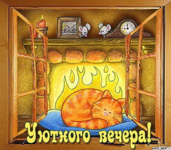 Добрый вечер Веселые картинки