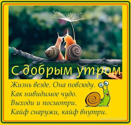 С добрым утром пожелания философские