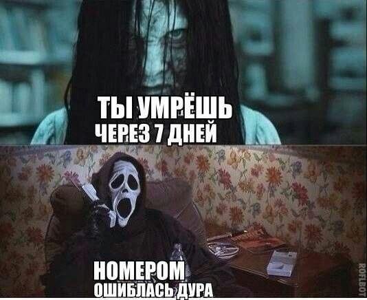 Страшные картинки со смешными надписями