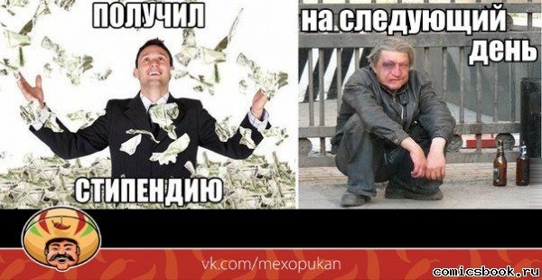 Стипуха пришла
