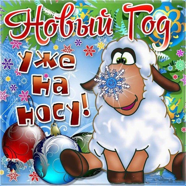 Новый год на носу картинки