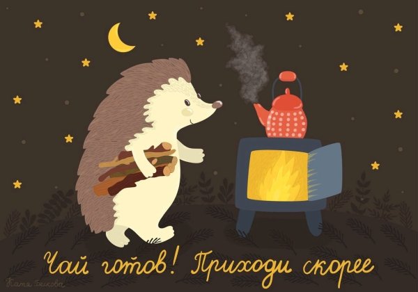 Добрый вечер Ежик