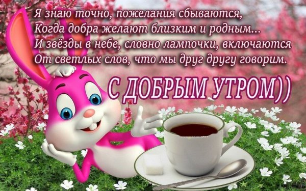 Интересные поздравления с добрым утром