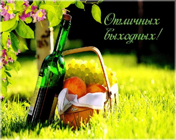 Хороших выходных и отличного настроения