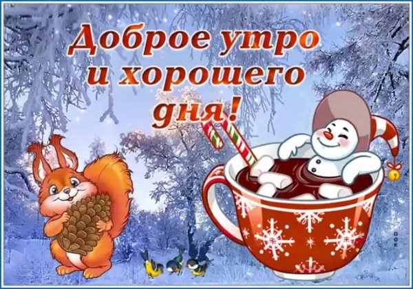 Доброго зимнего утра и хорошего дня