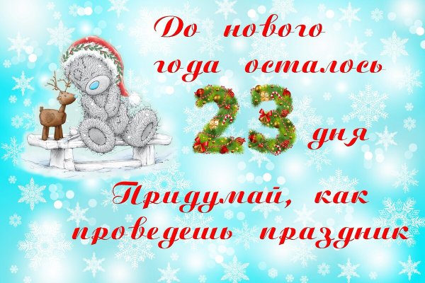 До нового года осталось 24 дня прикольные