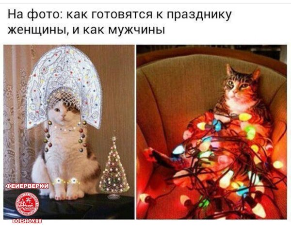 Шутки про новогоднее настроение