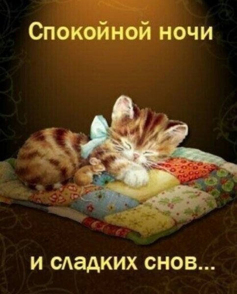 Спокойной ночи