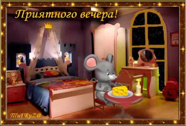 Доброго вечера и спокойной ночи