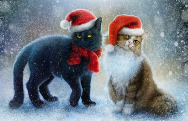 Рождественский кот