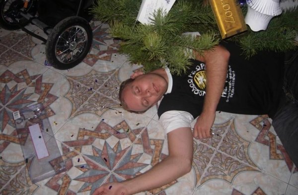 Алкаши на новый год