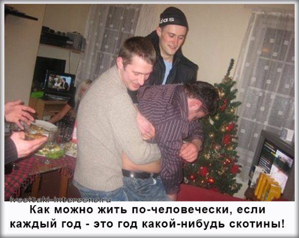 Гопники новый год
