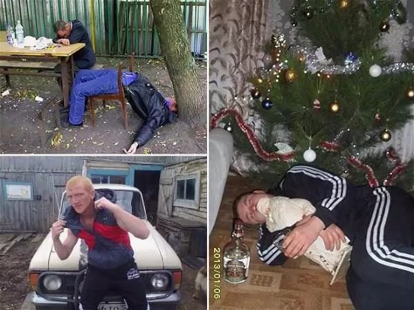Новогодняя пьянка