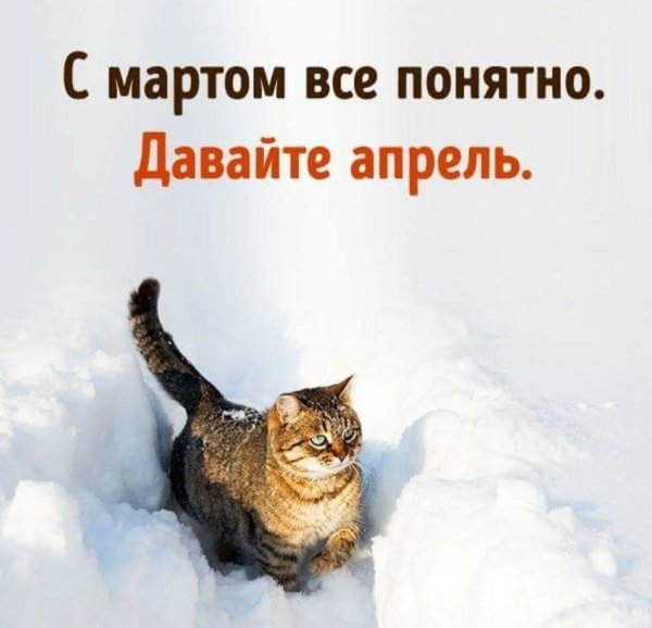 Вот и март заканчивается