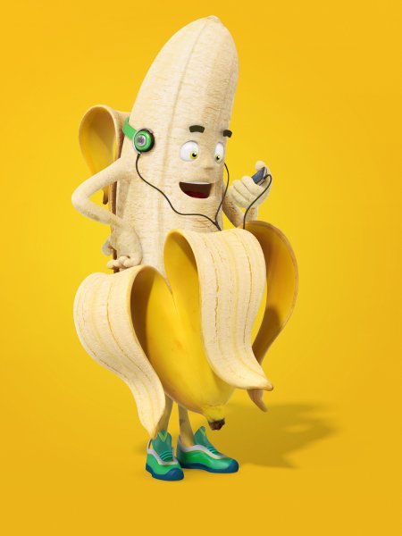 Банан прикольные
