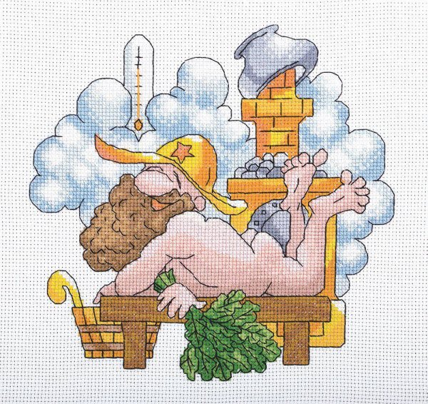 Набор для вышивания баня