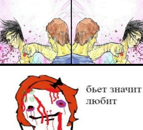 Бьёт значит любит