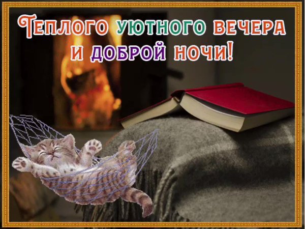 Доброго вечера и спокойной ночи