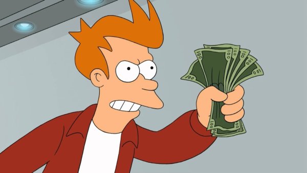 Фрай shut up and take my money