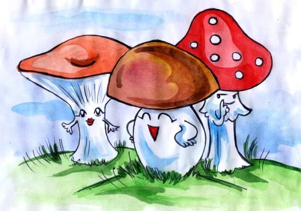 Детские грибы