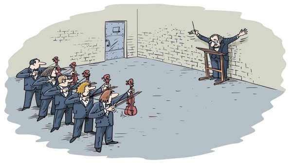 Карикатуры на музыкантов