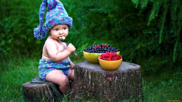 Детская фотосессия на природе летом