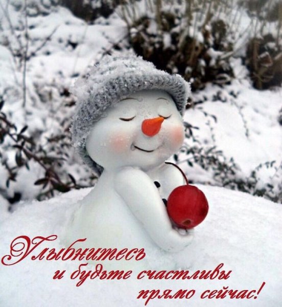 Хорошего дня зима