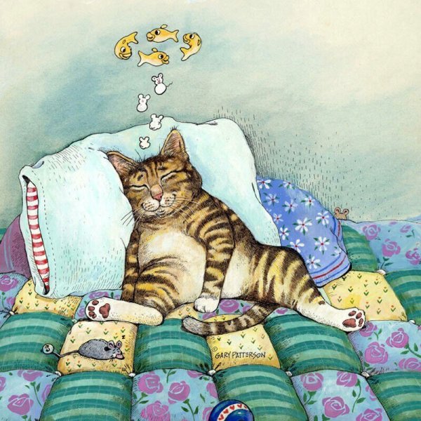Коты рисунки